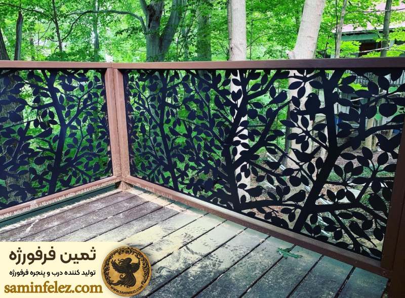 کاربرد نرده فلزی لیزری 